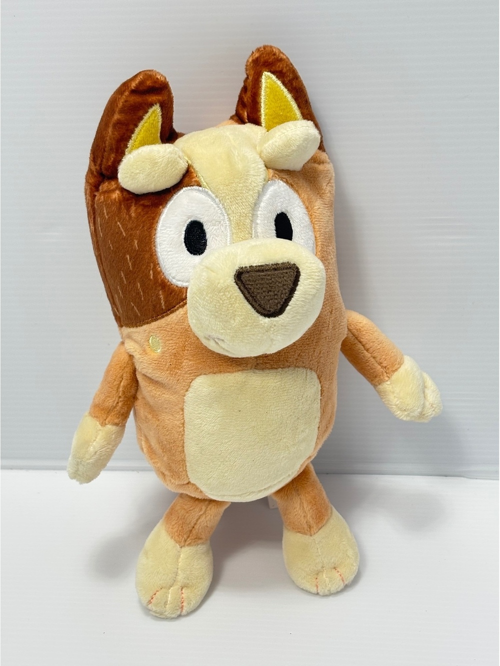 Bluey Chilli Heeler Plush Toy Dog 10 Inch Stuffed Animal Mum Soft Tan Brown